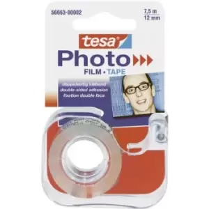 Image of Tesa Photo Tape 7,5 m x 12mm + Dispenser