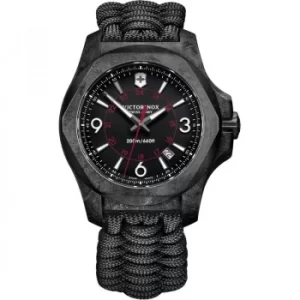 Image of Mens Victorinox Swiss Army INOX Carbon Paracord Watch