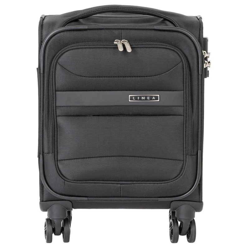 Image of Linea Florence Luggage Black unisex 18in/45cm
