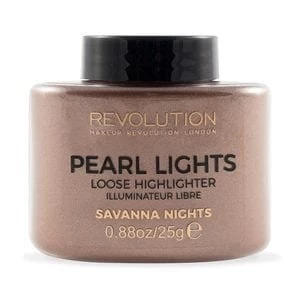 Image of Revolution Pearl Lights Loose Highlighter Savana Nights Gold