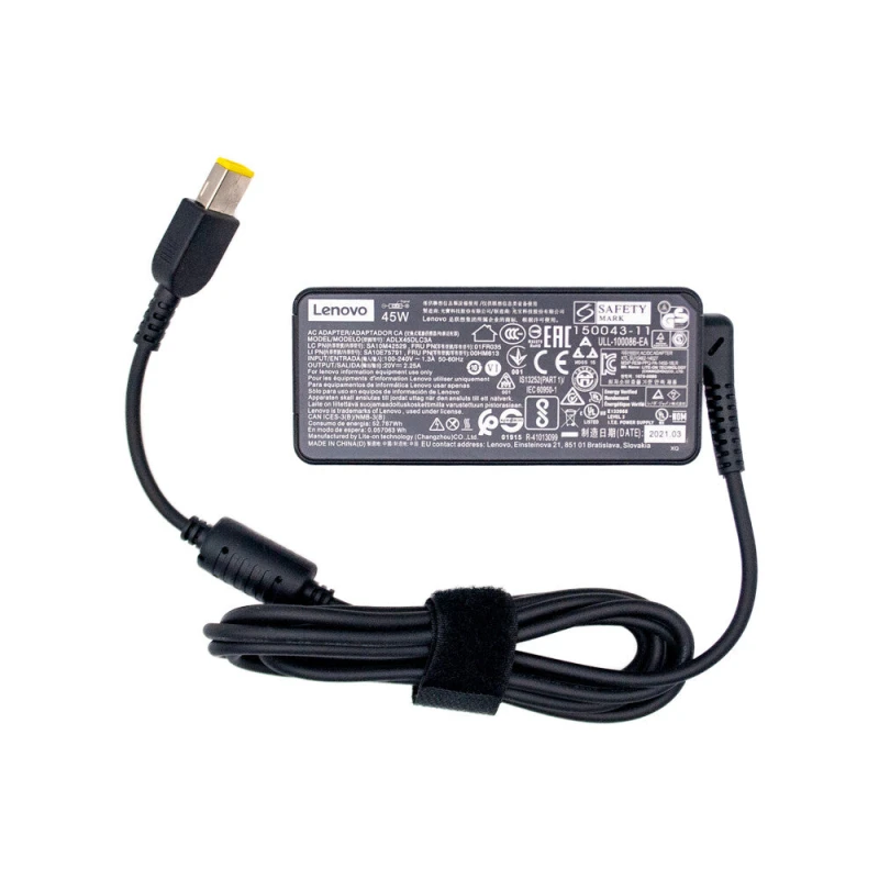 Image of Lenovo Origin Storage Lenovo 0B47036 power adapter/inverter Indoor 45 W Black with no cable 0B47036-NC