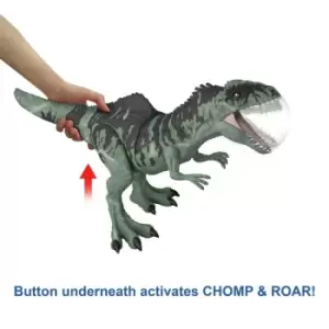Image of Jurassic World Dominion Action Figure Strike N' Roar Giant Dino