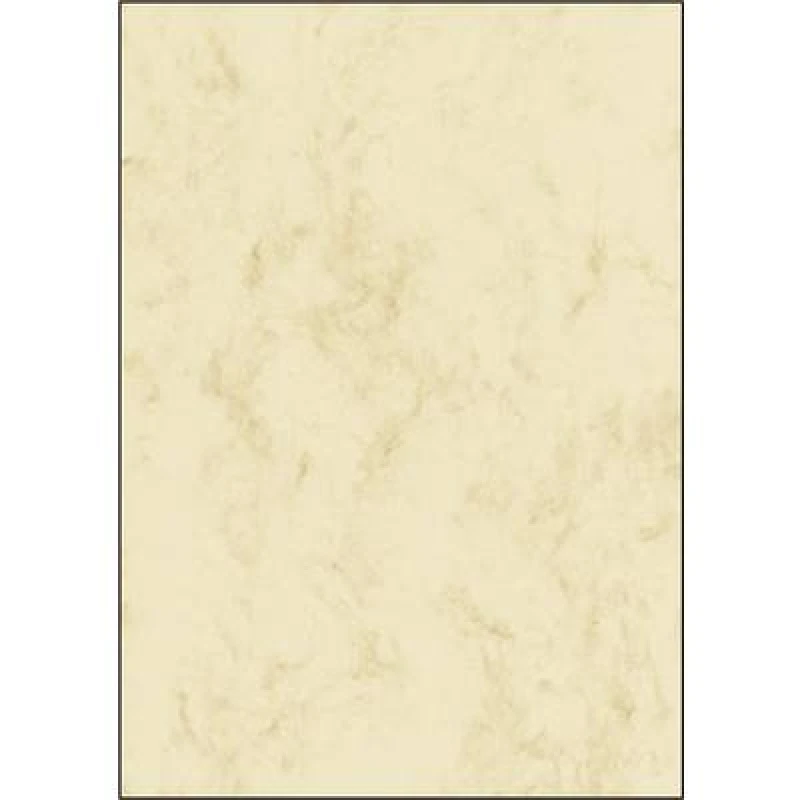 Image of Sigel Sigel DP372 DP372 Motif printer paper Marble A4 90 g/m² Beige 100 sheet DP372