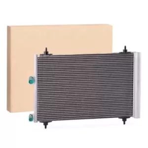Image of RIDEX Condenser PEUGEOT,CITROEN 448C0023 6455CN,9645964780,E163366 AC Condenser,Condenser, air conditioning 6455CN,9645964780,E163366