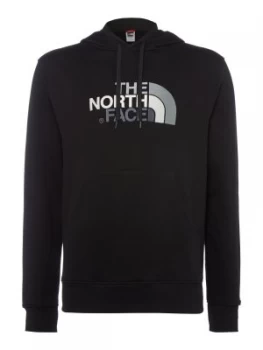 Image of Mens The North Face Overhead Large Logo Hoodie Black