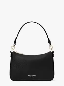 Image of Hudson Medium Convertible Crossbody - Black - One Size