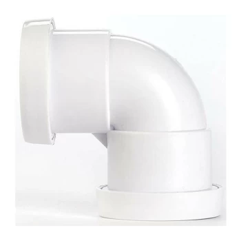 Image of MaKe 90 Degree Push Fit Bend 40mm Plumbing Fitting - Oracstar