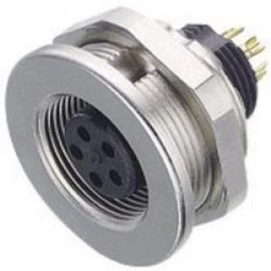 Image of Binder 09 0412 00 04 09 0412 00 04 Sub Miniature Round Plug Connector Series Nominal current details 3 A Number of pi