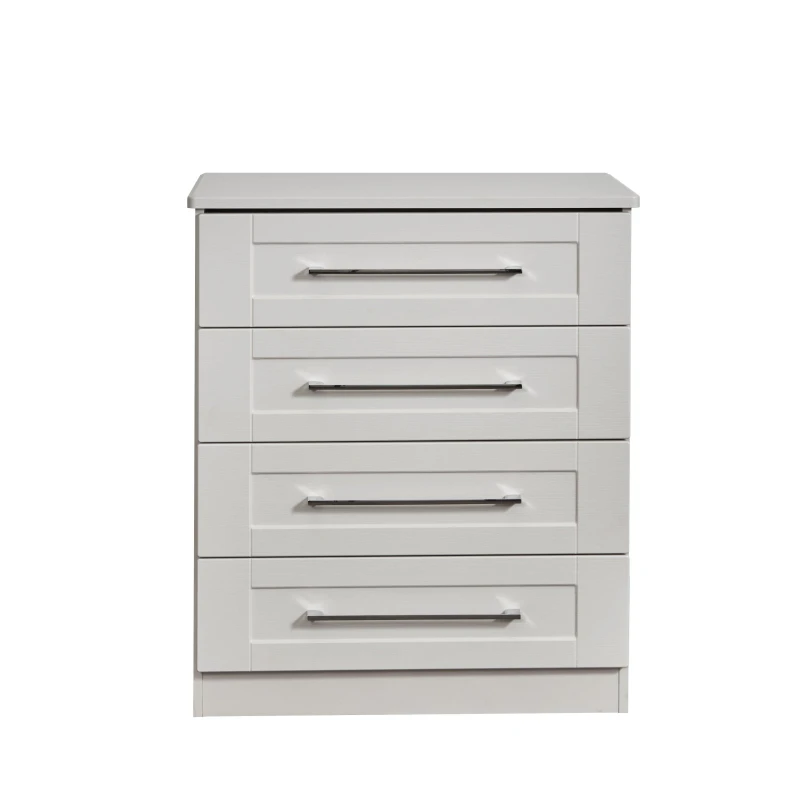 Image of Ripon 4 Drawer Chest In Grey Ash (Ready Assembled)
