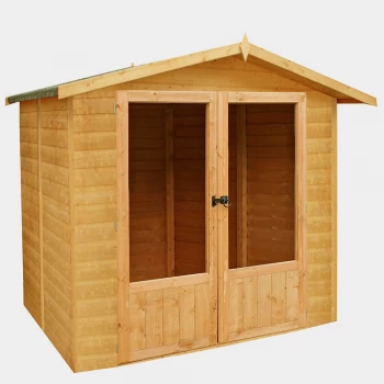 Image of Shire Avance Shiplap Summerhouse - 7ft x 5ft (2050mm x 1550mm)