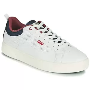 Image of Levis CAPLES 2.0 mens Shoes Trainers in White,10