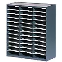 Image of Paperflow Literature Display 803.11 A4 500 Sheets Grey 67.4 x 30.8 x 79.1 cm