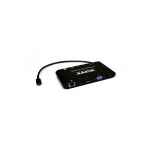 Image of Port Designs 901906 interface hub USB 3.2 Gen 1 (3.1 Gen 1) Type-C 5000 Mbps Black