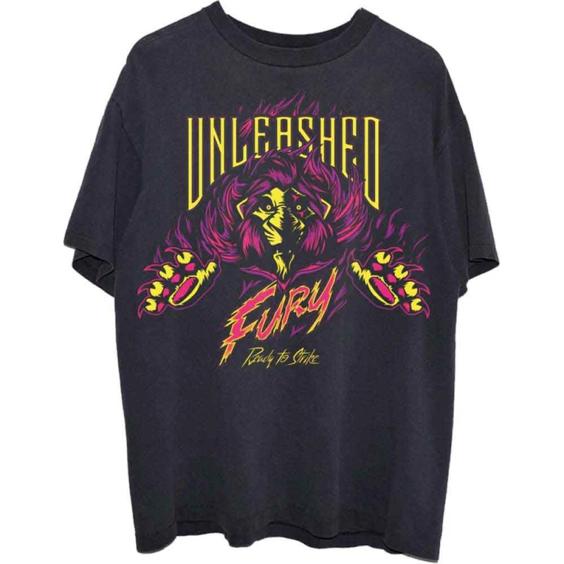 Image of Disney Lion King Scar Unleashed T Shirt Black unisex