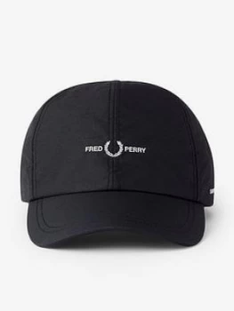 Image of Fred Perry Sports Twill Cap, Black, Men