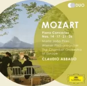 Image of Mozart Piano Concertos Nos 14 17 21 & 26 by Wolfgang Amadeus Mozart CD Album
