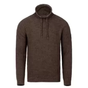 Image of Firetrap Cowl Neck Knitted Jumper - Green