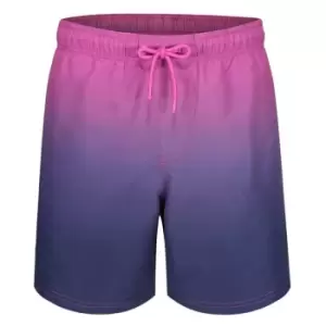 Image of Ript Dip Dye Swim Shorts Mens - Pink