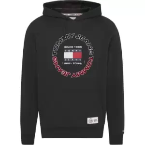 Image of Tommy Jeans Tjm Reg Athletic Hoodie - Black