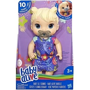 Image of Baby Alive Baby Lil Sounds Blonde Hair