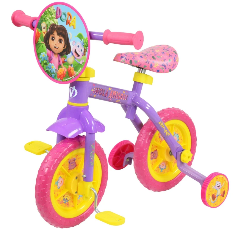 Image of Dora the Explorer Dora 2in1 10" Training Bike Multicoloured unisex One Size