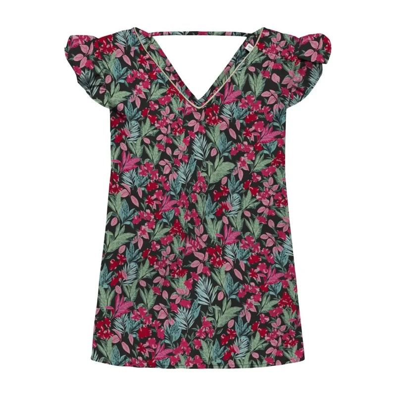 Image of Only Womens T-Shirt Only Paula Life Multicolore Female S 15315000-4510380