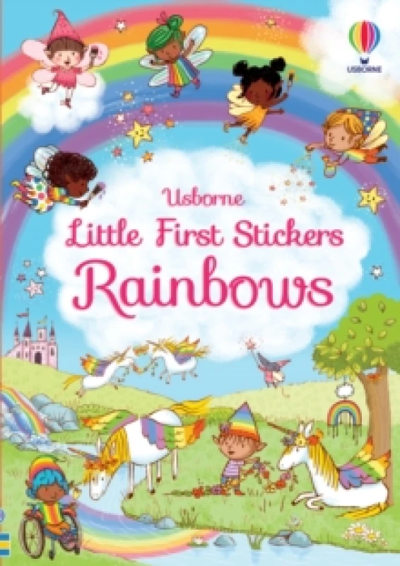Image of Felicity Brooks Little First Stickers Rainbows Book Multi unisex