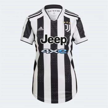 Image of adidas Juventus Home Shirt 2021 2022 Ladies - White/Black