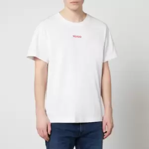 Image of HUGO Bodywear Logo-Printed Cotton-Blend Jersey T-Shirt - L