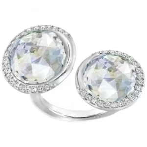 Image of Ladies Swarovski Stainless Steel EXCEPT RING N
