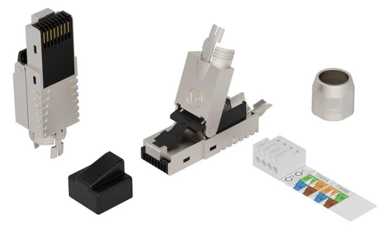 Image of Lanview LVN125417 wire connector RJ45 Zinc