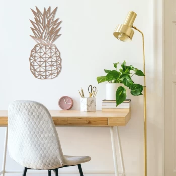 Image of P?neapple - Copper Copper Decorative Metal Wall Accessory