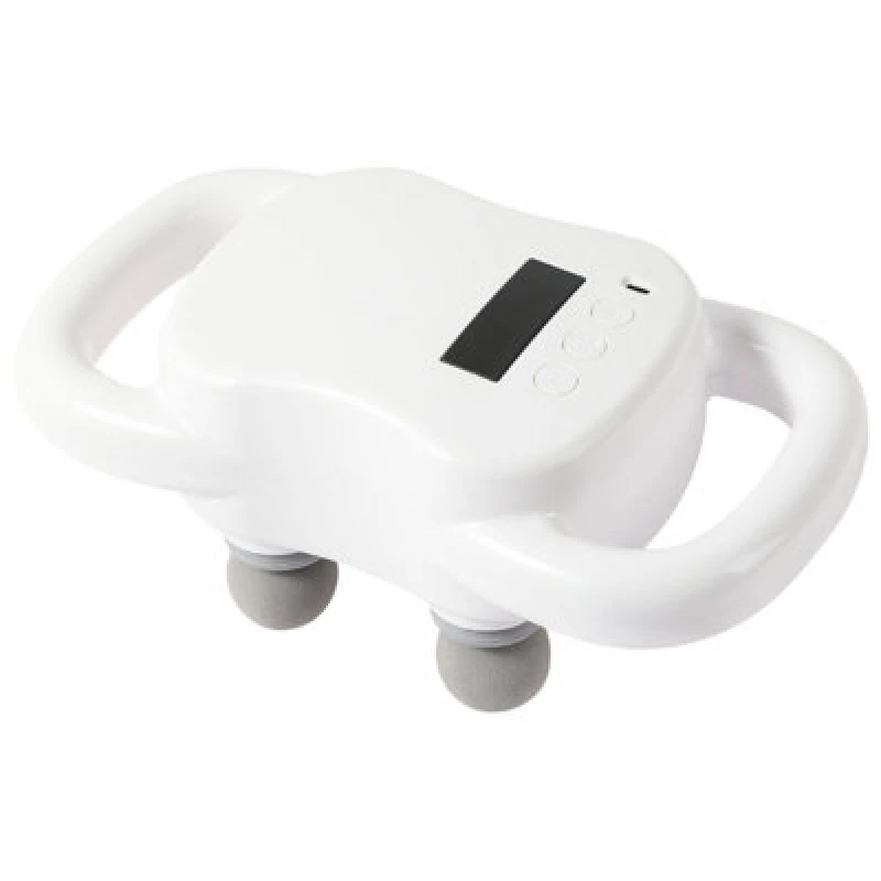 Image of Gr8 Home Multifunctional 4 Head Massage Gun Muscle Percussion Deep Tissue Body Massager White unisex