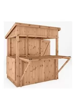 Image of Mercia Garden Products Mercia 6 x 4ft Pressure Treated Garden Bar