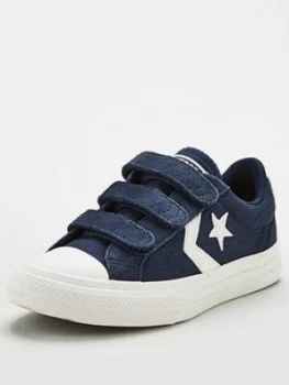 Image of Converse Childrens Star Player 3V Ox Trainers - Navy