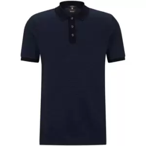 Image of BOSS Peterson Polo Shirt - Blue