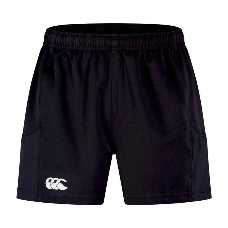 Image of Canterbury Canterbury Men Advantage 2.0 Shorts in Black Size: 3X-Large Black XXXL Male 5063693804602