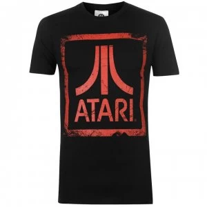 Image of Character Atari T Shirt Mens - Distressed Logo