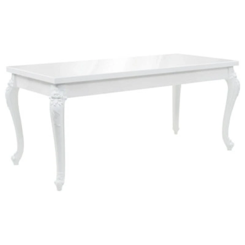 Image of VIDAXL Dining Table 179x89x81cm High Gloss White Vidaxl 246958