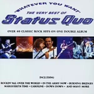 Image of Status Quo - Very Best Of: Whatever You Want CD Album - Used