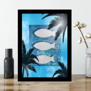 Image of SC056673826 Multicolor Decorative Framed MDF Painting