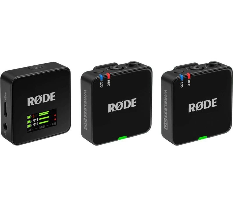Image of Rode Rode Wireless GO (3rd Gen) Clip Wireless microphone set Transfer type (details):Wireless USB C Wireless Black WIGOGEN3
