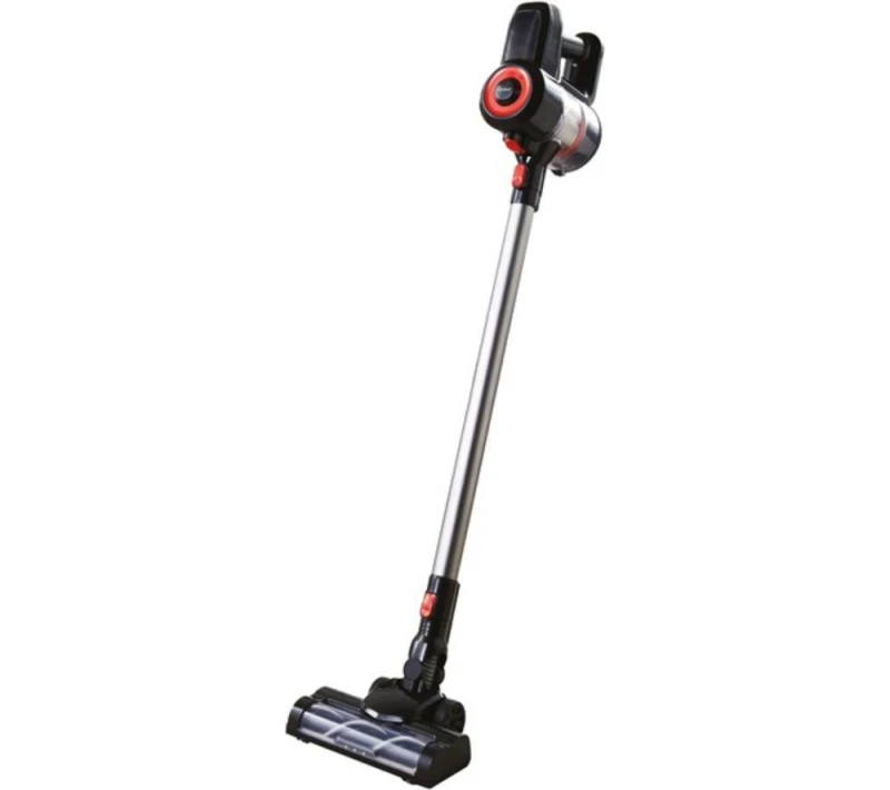 Image of QUEST 43579 Cordless Handheld Vacuum Cleaner - Black & Red, Black,Red 5025301435790