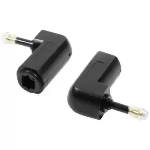 Image of LogiLink CA1015 LogiLink Toslink Audio/phono Adapter Black