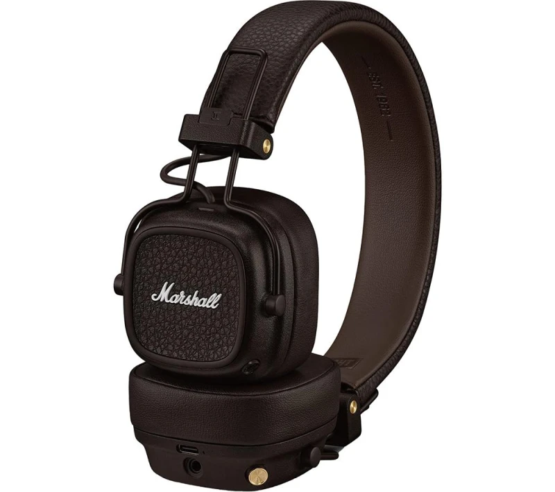 Image of Marshall Marshall Major V Fold On-Ear Wireless Headphones - Brown