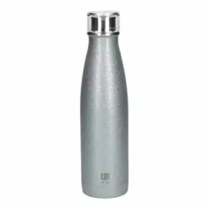 Image of Built 500Ml Double Walled Stainless Steel Water Bottle, Silver Glitter, Labelled