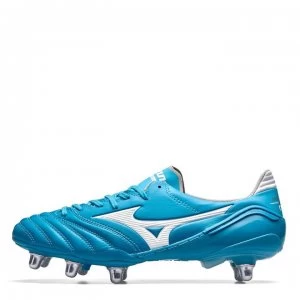 Image of Mizuno Morelia SG Rugby Boots - Caribbean Sea