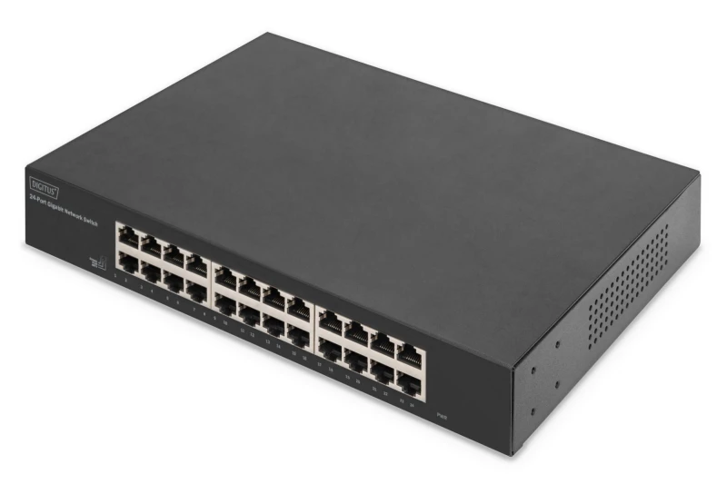 Image of Digitus 24-port Gigabit switch. 19-inch. unmanaged