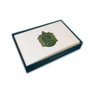 Image of Slytherin (Harry Potter) Foil Note Cards 10-Pack