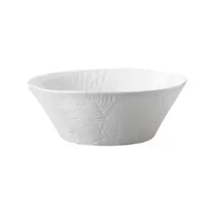 Image of Panama 25cm Round White Serving Bowl